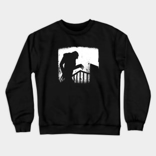 Nosferatu Vampire Silhouette Crewneck Sweatshirt